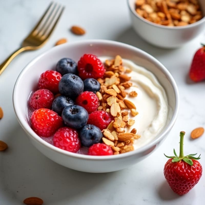 Protein-Packed Berry Greek Yogurt Bowl