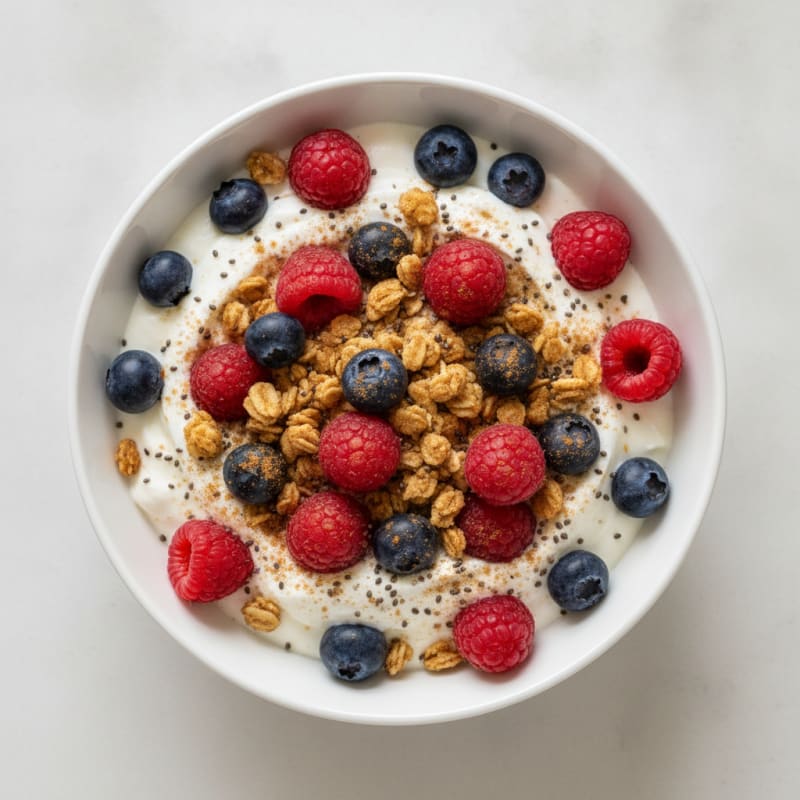 Berry Granola Yogurt Parfait