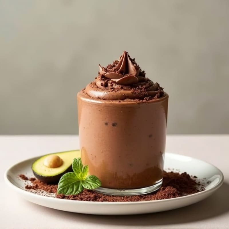 Creamy Avocado Chocolate Mousse