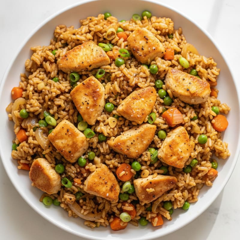 Chicken Fried Rice Skillet
