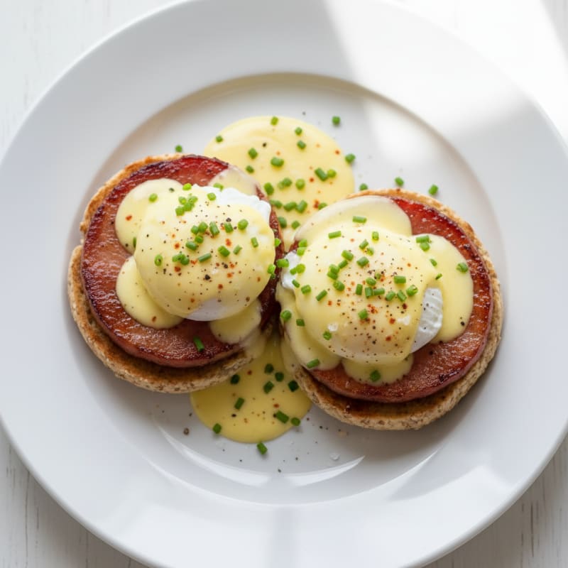 Classic Eggs Benedict with Hollandaise
