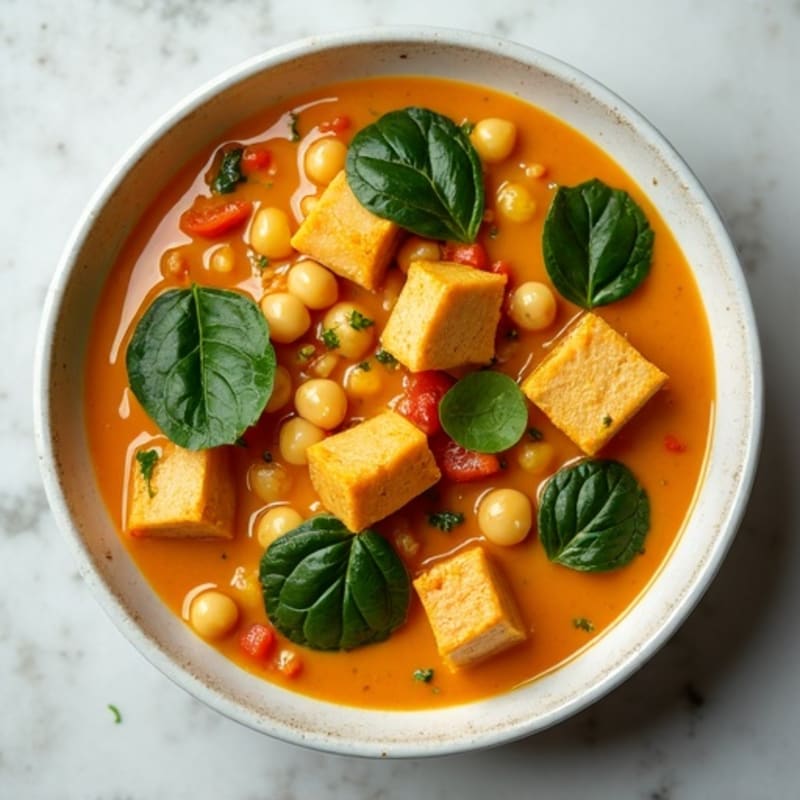 Creamy Coconut Curry Chickpea Stew