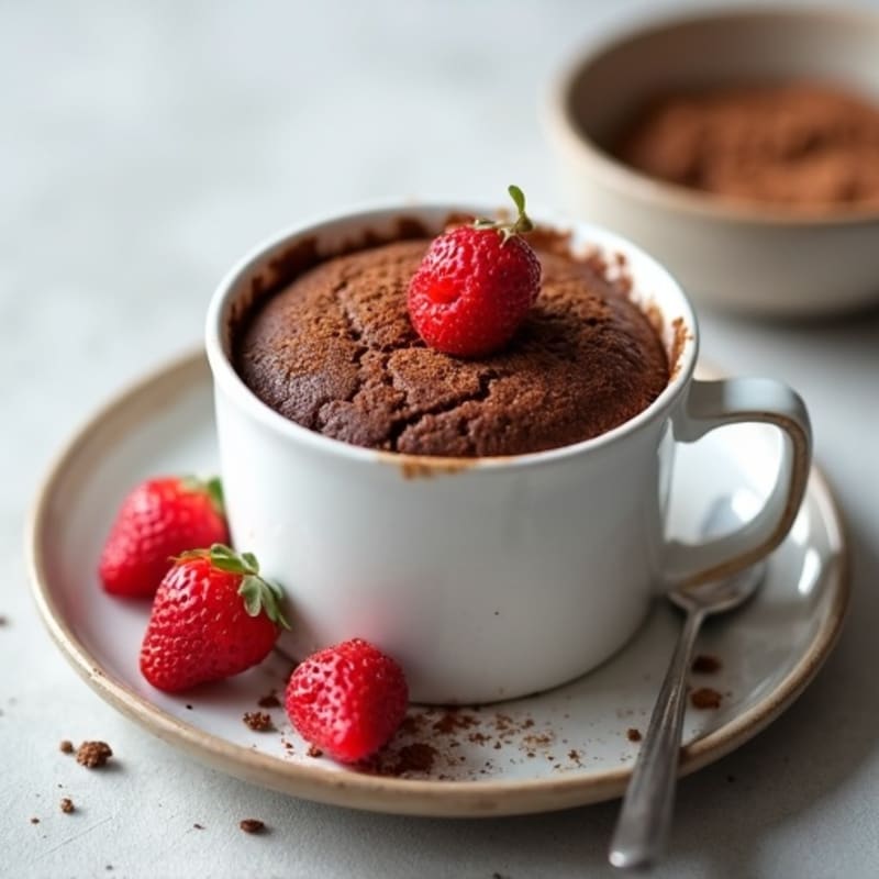 Chocolate Protein Mug Cake