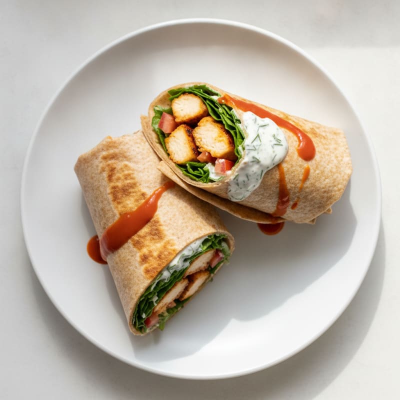 Buffalo Ranch Chicken Wrap