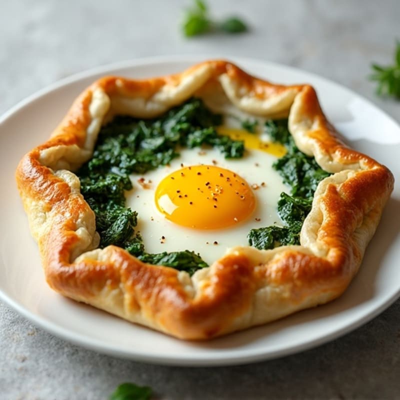 Crispy Spinach Feta Phyllo Pie