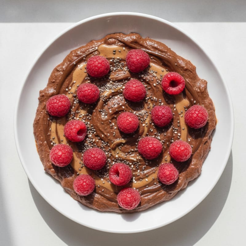 Silky Chocolate Protein Pudding