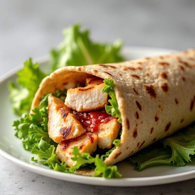 Grilled Chicken Caesar Whole Wheat Wrap