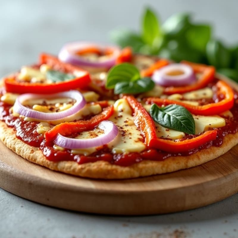 High-Protein BBQ Chicken Pizza