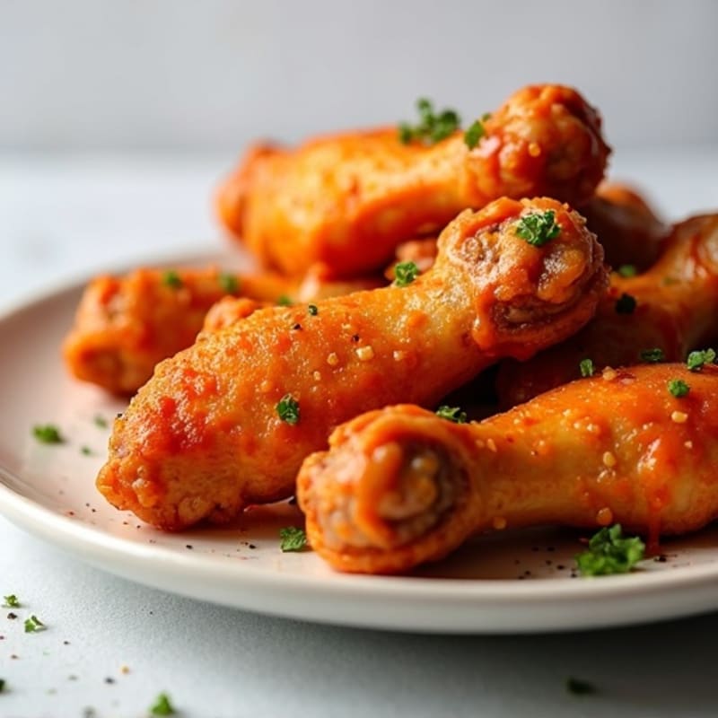 Crispy Baked Buffalo Chicken Wings