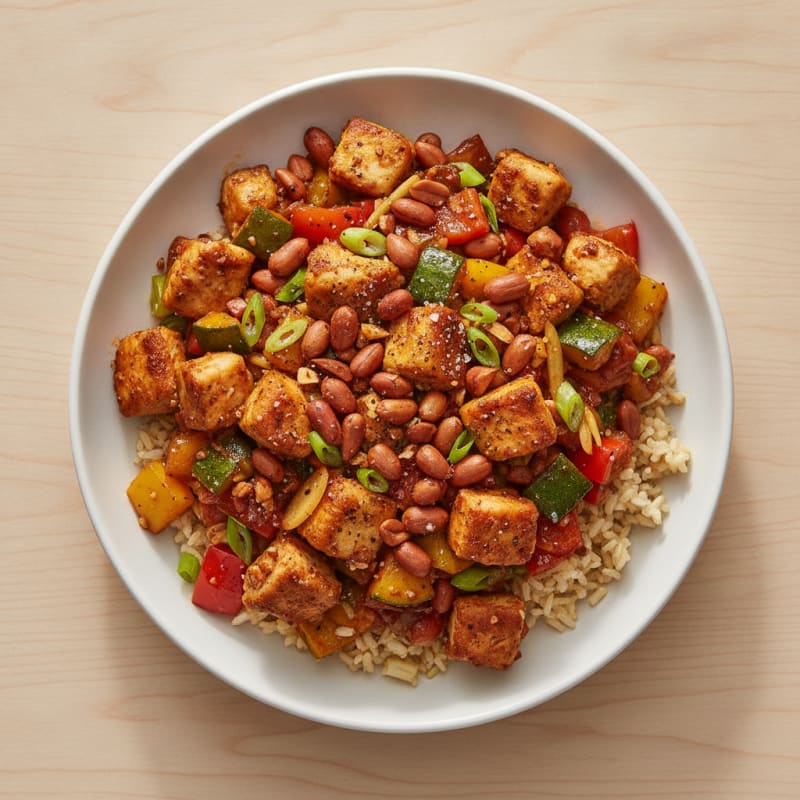 Kung Pao Chicken Stir-Fry