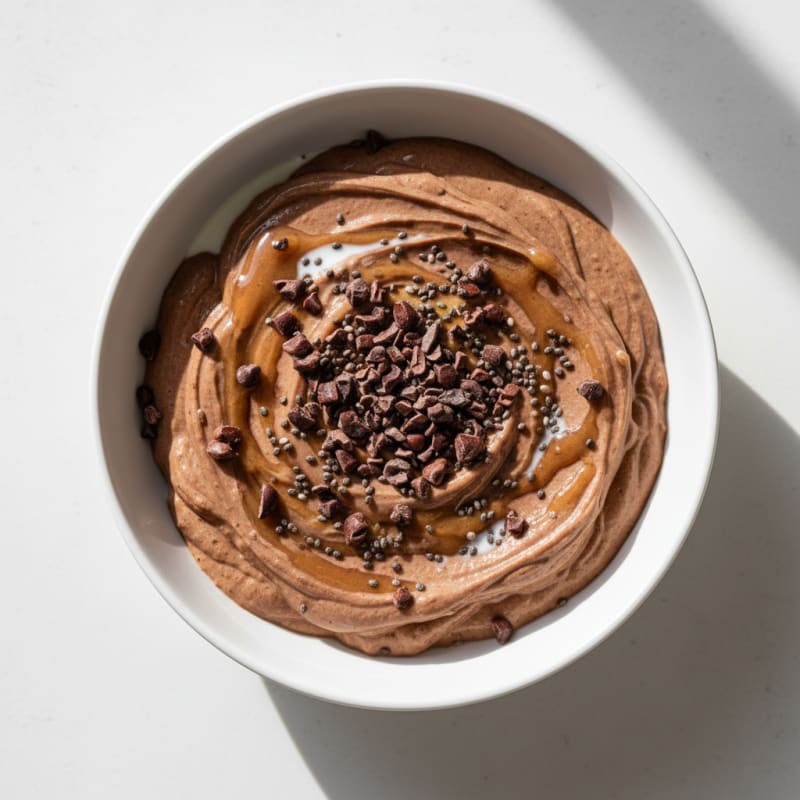 Silky Chocolate Protein Pudding