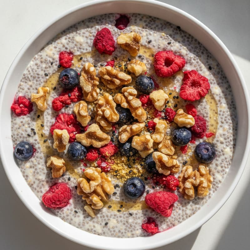 Backcountry Berry Nut Chia Pudding