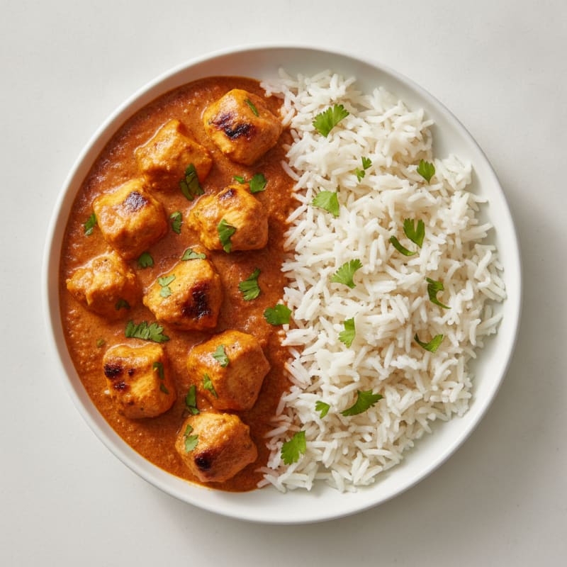 Chicken Tikka Masala with Basmati Rice