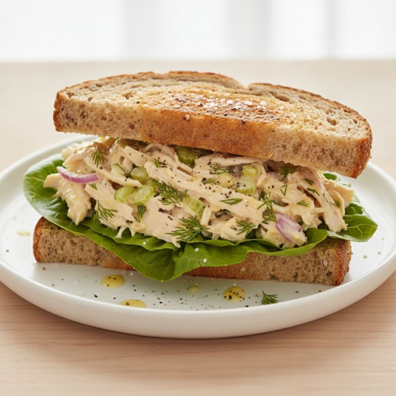 Lemon-Herb Chicken Salad Sandwich