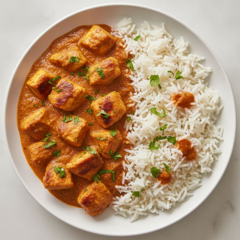 Chicken Tikka Masala with Basmati Rice