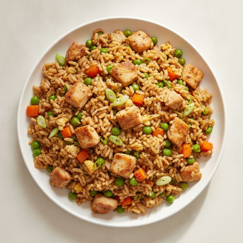 Savory Chicken and Vegetable Fried Rice