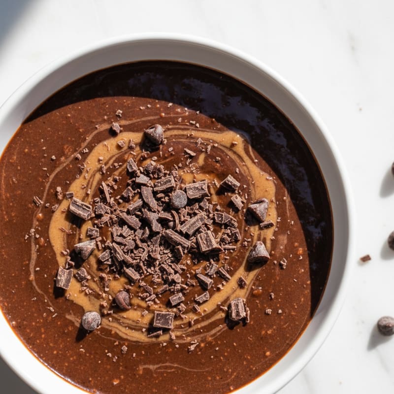 Silky Chocolate Protein Pudding