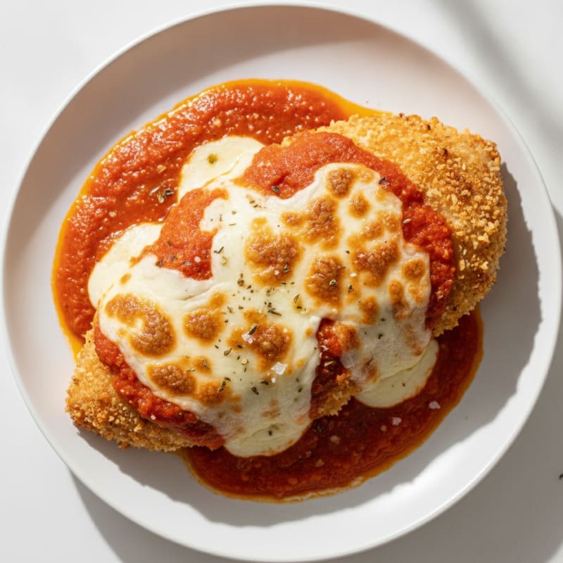 Baked Chicken Parmesan with Marinara