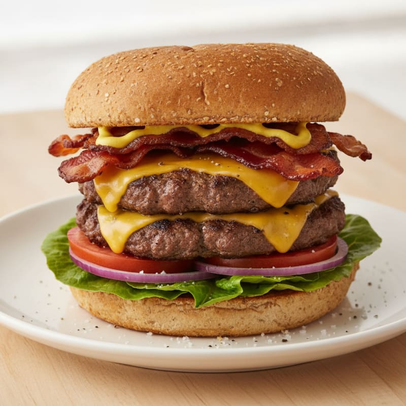 Double Bacon Cheeseburger