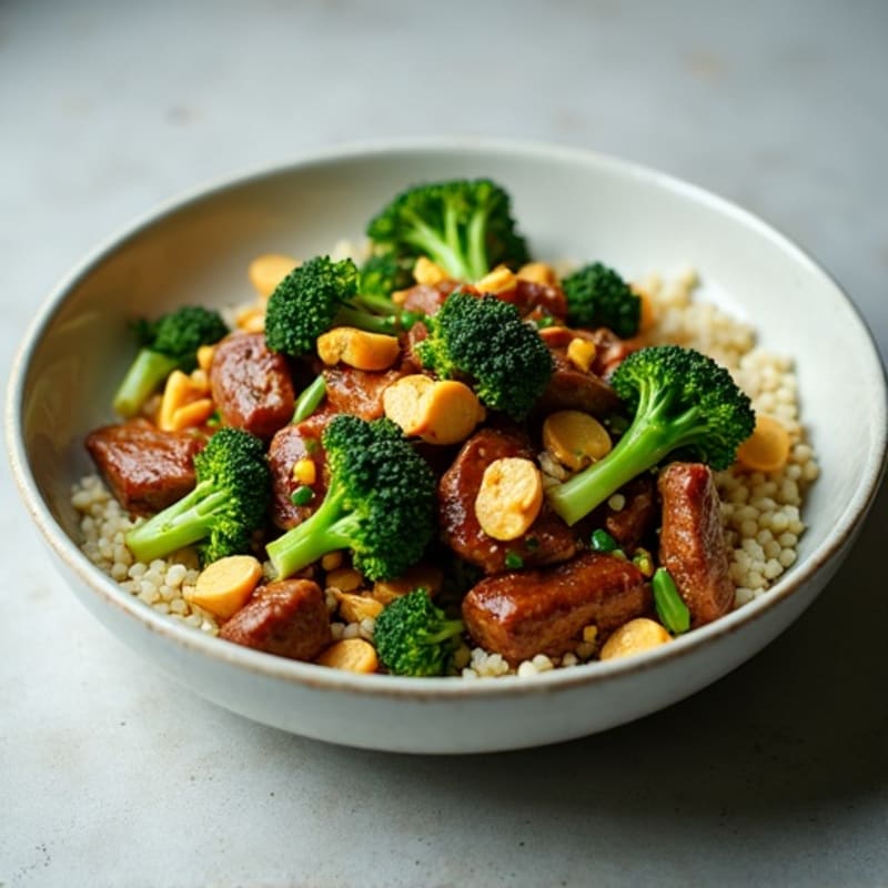 Lean Beef and Crispy Broccoli Stir-Fry