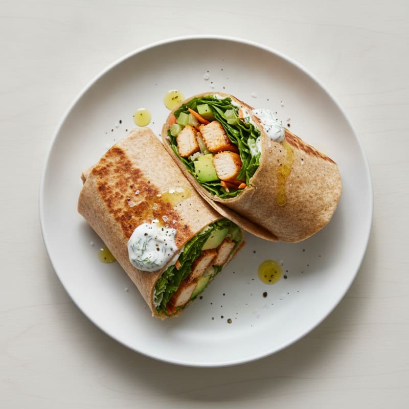 Buffalo Ranch Chicken Wrap