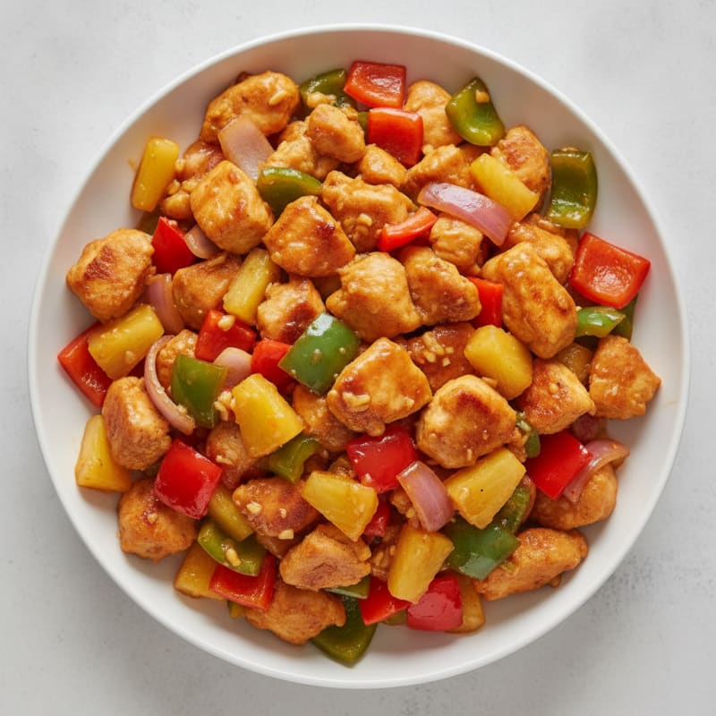 Sweet and Sour Chicken Stir-Fry