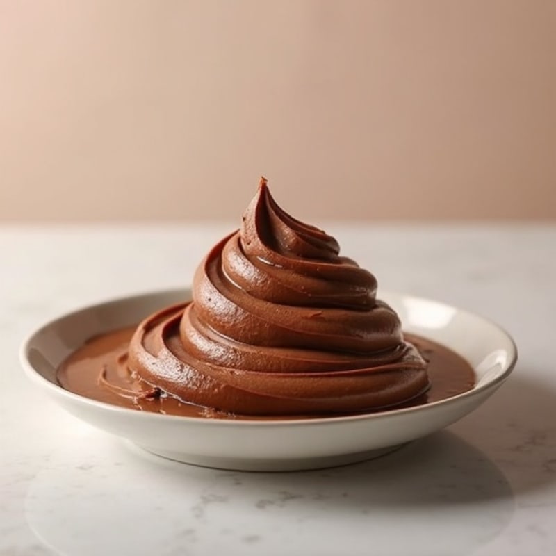 Silky Chocolate Protein Tofu Pudding with Almond Butter