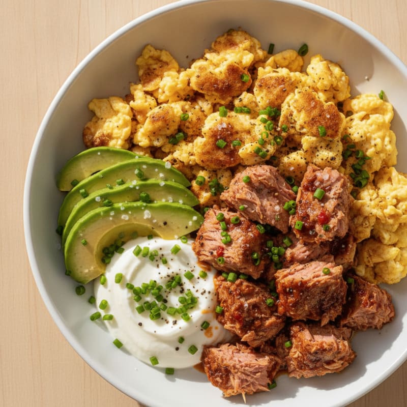 Garlic Chili Tuna Power Bowl