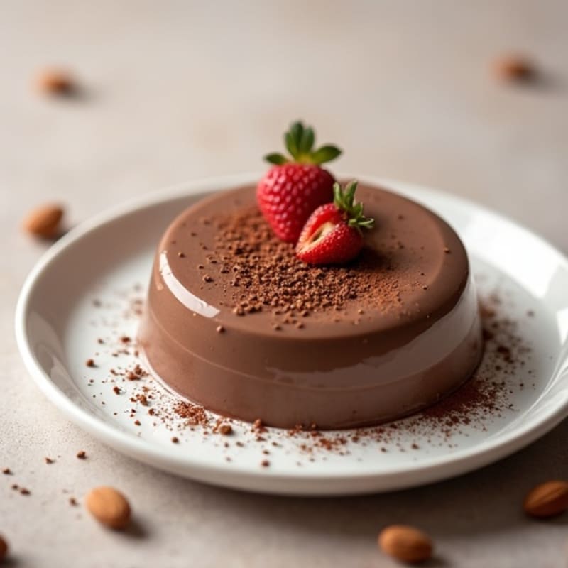 Silky Chocolate Protein Pudding with Greek Yogurt