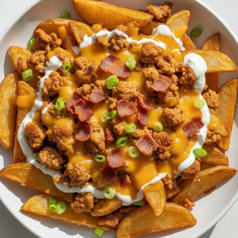 Loaded Bacon Cheddar Fries