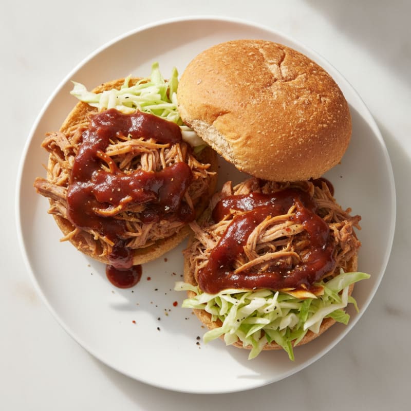 BBQ Pulled Pork Sandwiches