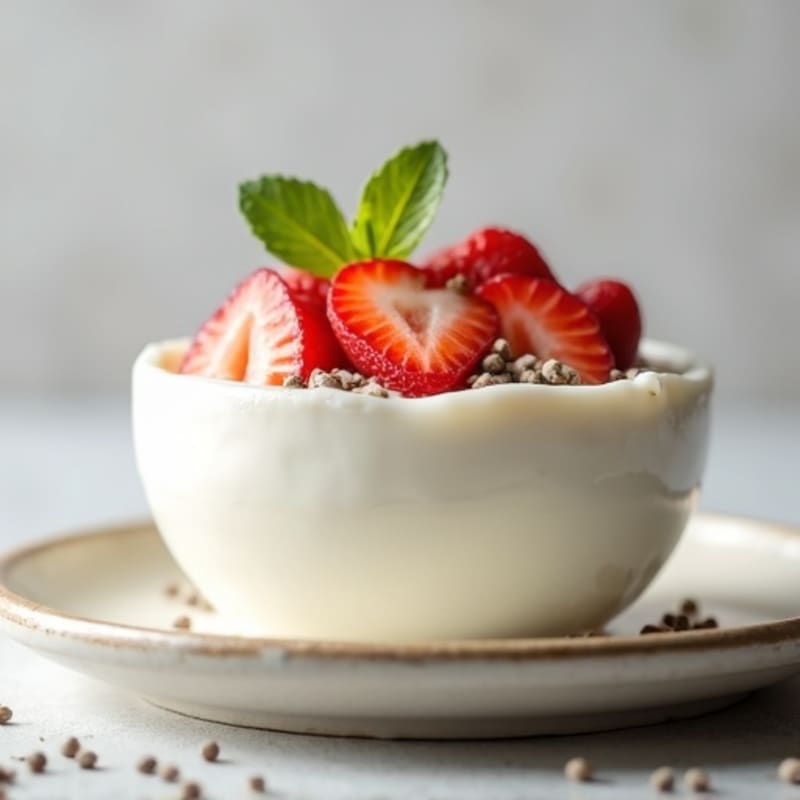 Silky Greek Yogurt Protein Pudding