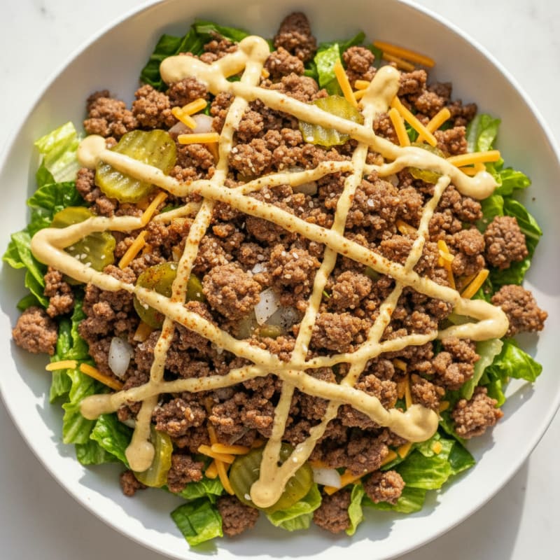 Big Mac Protein Bowl