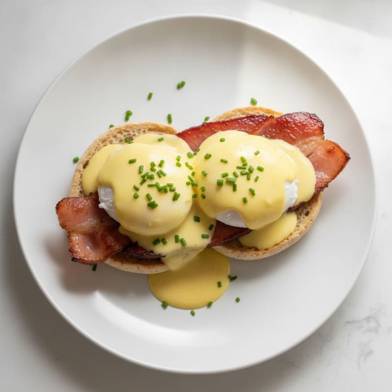 Classic Eggs Benedict with Hollandaise