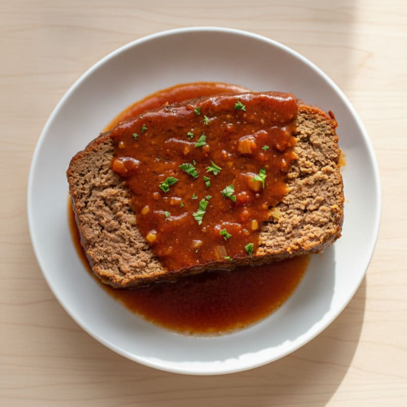 Classic Beef Meatloaf with Tomato Glaze