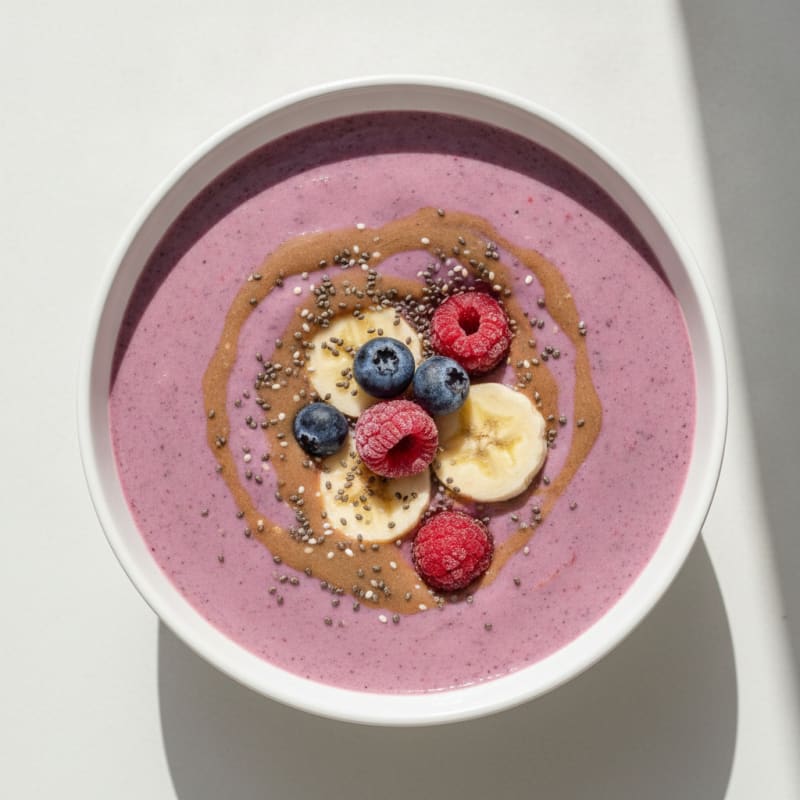 Berry Banana Breakfast Smoothie