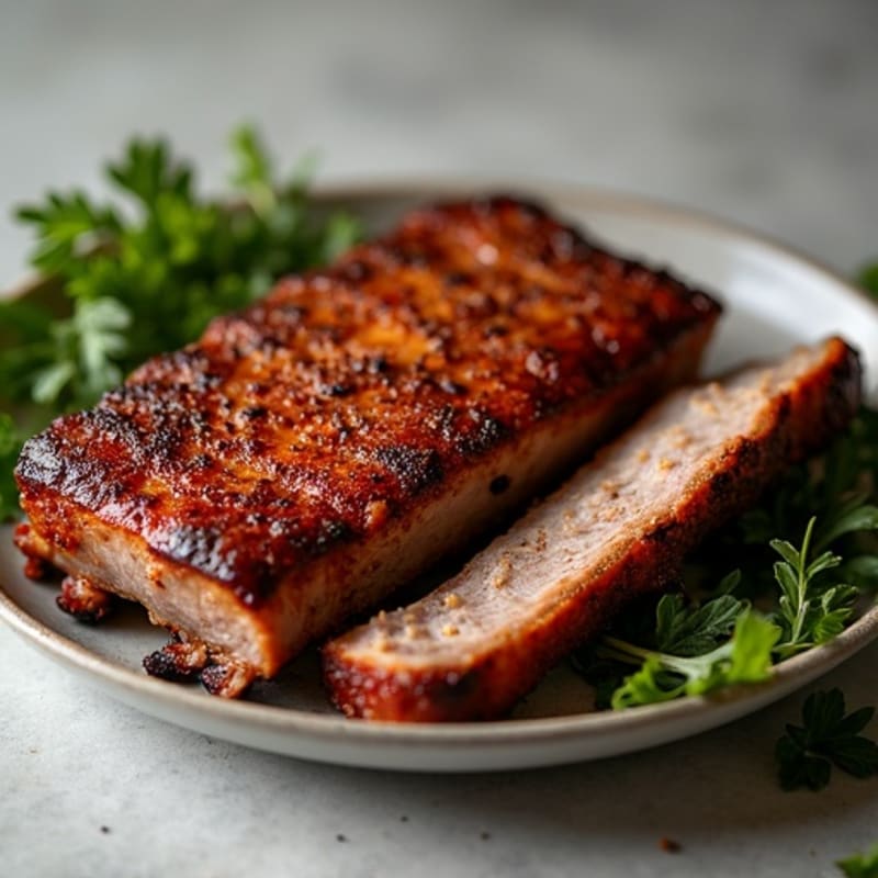 Slow-Smoked Dry-Rubbed Pork Ribs