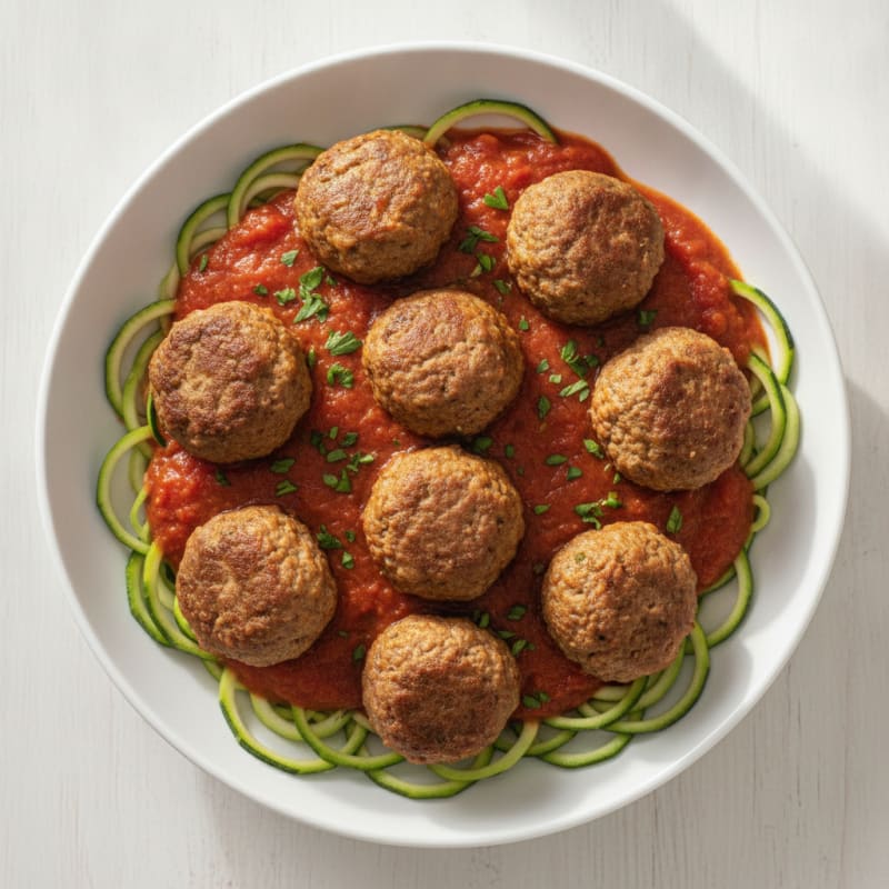 Classic Beef Meatballs in Marinara