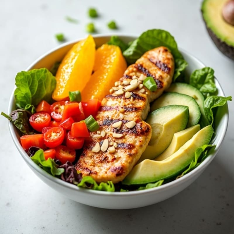 Fresh Citrus Avocado Crunch Bowl