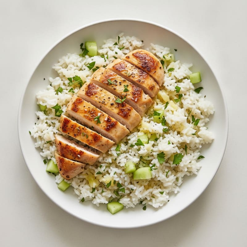 Mediterranean Herb Chicken and Rice