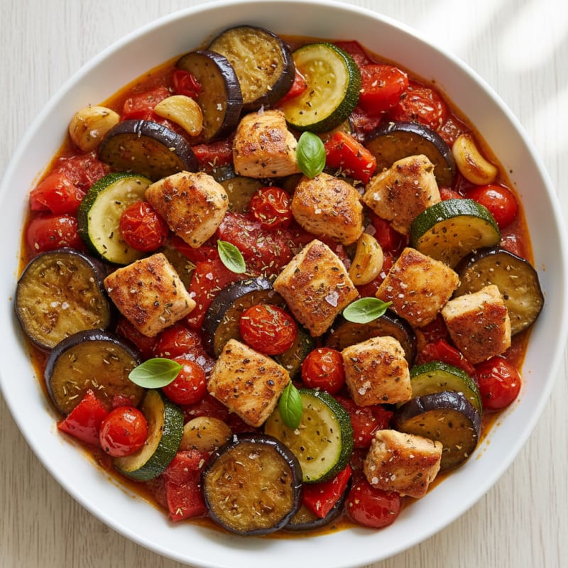 Roasted Vegetable Provencal Ratatouille