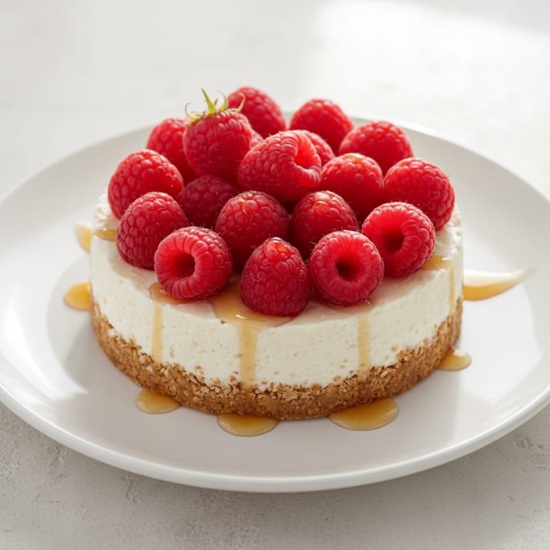 Creamy Greek Yogurt Protein Cheesecake
