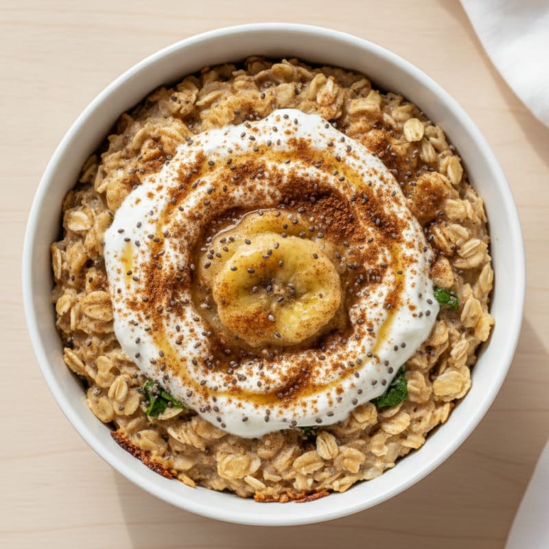 Banana Cinnamon Overnight Oats