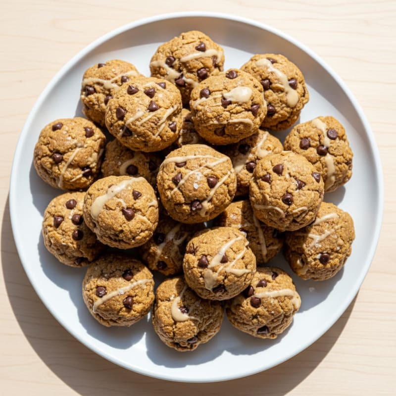 No-Bake Chocolate Chip Protein Bites