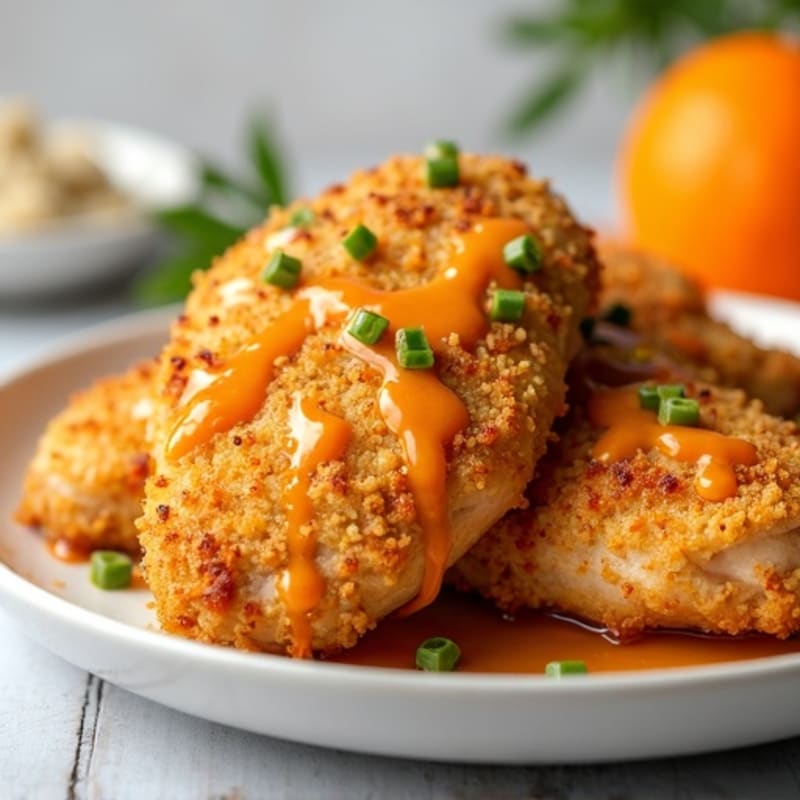 Crispy Air Fryer Orange Chicken