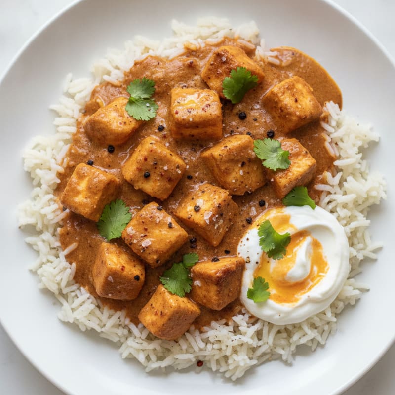 Spiced Butter Chicken with Basmati Rice