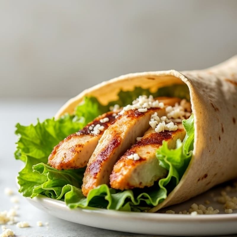 Grilled Chicken Fresh Creamy Caesar Wrap