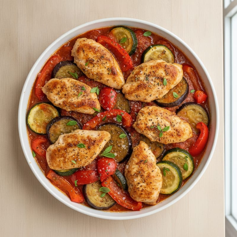 Roasted Vegetable Provencal Ratatouille