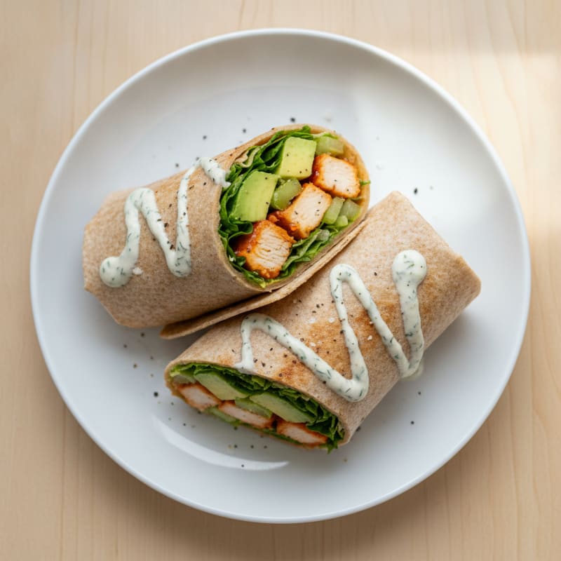 Buffalo Ranch Chicken Wrap