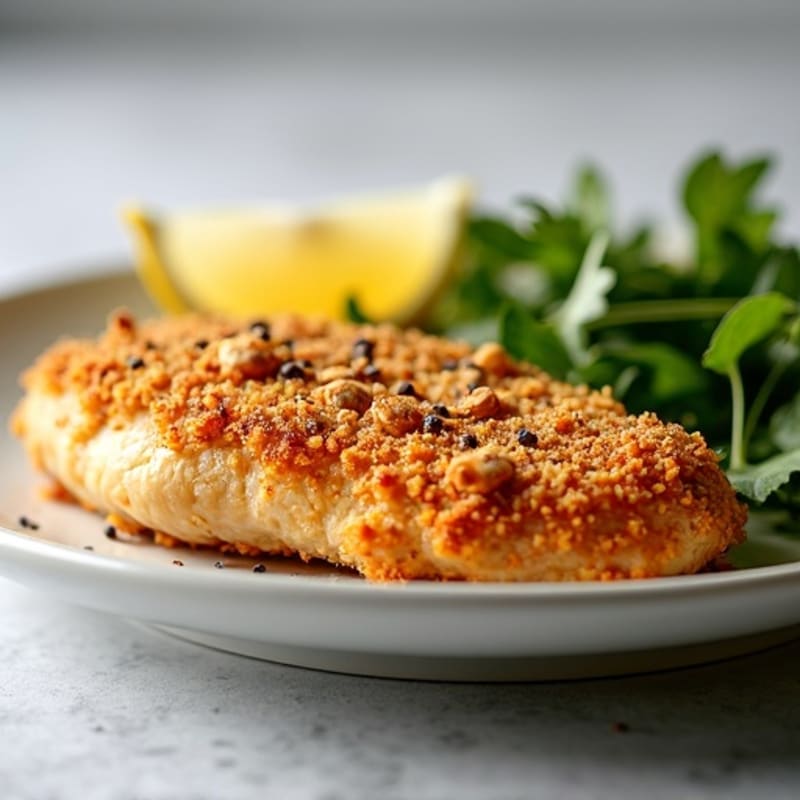 Crispy Almond-Crusted Baked Chicken